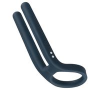 Boners - anneau pénien et stimulateur de testicules rechargeable (bleu)