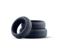Boners - Kit de 3 anneaux péniens (plats) - Silicone