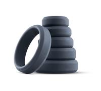 Boners Set De 6 Anneaux Péniens Plats En Silicone