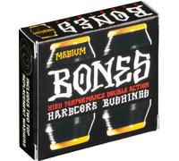 Bones Wheels – Gommes pour skateboard – Bones Bushing – Jeu de 4 – Medium – Noir