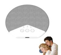 Bones Conduction Haut-parleur de sommeil sous oreiller sans fil Bluetooth 5.4 ultra fin avec bruit blanc et minuterie à 3 niveaux, design privé pour les personnes dormant sur le côté et les personnes