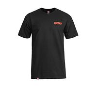 Bones Roulements Swiss Texte Noir T-shirt S Noir