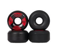 Bones Wheels 100's #4 V5 Sidecut Roues de Skateboard Unisexe, Noir, 52 mm