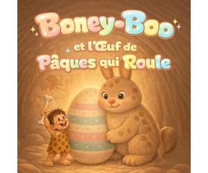 Boney-Boo et l’Œuf de Pâques qui Roule: Lèche, roule et découvre. Un premier album interactif avec des onomatopées pour les enfants de 2 à 6 ans
