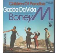 BONEY M - CHILDREN OF PARADISE 7" (45) GERMAN HANSA 1980