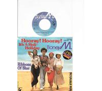 Boney M. - Hooray! Hooray! It`s A Holi-Holiday / Ribbons Of Blue / Original Film-Musik DISCO FIEBER / Boney M. / Bildhülle 1979 / Deutsche Pressung / HANSA # 100 444 / 7" Vinyl Single Schallplatte
