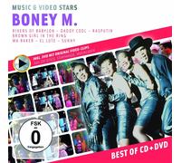 BONEY M. - MUSIC & VIDEO STARS 2 CD NEUF