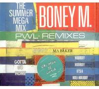 BONEY M - The summer Mega Mix PWL Remixes 3-track jewel case