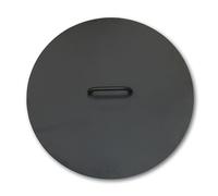BonFeu BonBiza Brasero Exterieur Barbecue - Foyers extérieurs et (Noir, Couvercle Ø80)