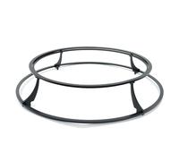 BonFeu BonBiza Brasero pour le jardin - Brasero & foyer - Brasero en acier solide - Avec grille de cuisson et plancha pour la cuisson - 80 x 80 x 100 cm (support Ø120)