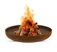 BonFeu BonBowl Brasero - Brasero Exterieur de Barbecue en Acier Corten 120 cm