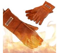 BonFeu BonGloves - Gants résistants à la chaleur - Gants de barbecue - Résistant à la chaleur jusqu'à 500 °C - Gants de cuisine d'extérieur - Gants de cuisine