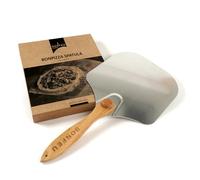 BonFeu BonPizza Spatula - Pelle à pizza - En aluminium inoxydable - Robuste - 65,5 x 35,5 x 1,5 cm