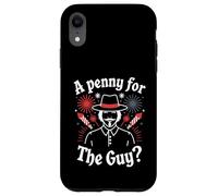 Bonfire Night Fireworks Penny for The Guy Coque pour iPhone XR