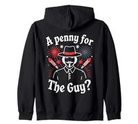 Bonfire Night Fireworks Penny for The Guy Sweat à Capuche