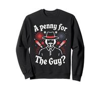 Bonfire Night Fireworks Penny for The Guy Sweatshirt