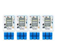 Bonfire Nights Lot de 4 cubes de cire parfumée pour plus de chaleur | Ensemble de 4 cubes parfumés pour plus de chaleur | Ensemble de cire longue durée