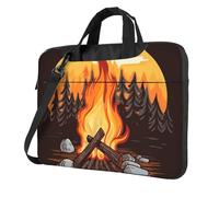 Bonfire Sac fourre-tout pour ordinateur portable pour homme et femme, noir, 13 inch
