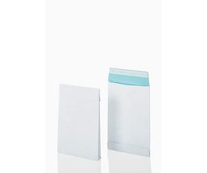 Bong 14347 Enveloppe à soufflet à fond renforcé C4 229 x 324 x 38 mm Papier Kraft blanc 140 g/m² Fermeture par bande adhésive Lot de 125 (Import Allemagne)