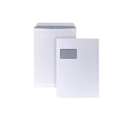 Bong 5270477 Lot de 250 enveloppes C4 90 g/m² autocollantes avec fenêtre (Import Allemagne)