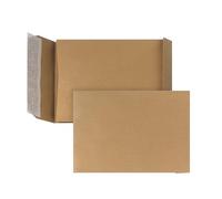 Bong GmbH 14060 Enveloppe à soufflet à fond renforcé C4 162 x 229 x 30 mm Papier Kraft marron 110 g/m² Fermeture par bande adhésive Lot de 250 (Import Allemagne)