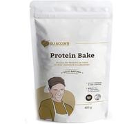 Bongiovanni Bontà Naturali ProteinBake - Farine faible en glucides pour pain, pizza et desserts 400 g