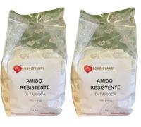 BONGIOVANNI FARINE E BONTA' NATURALI Amidon de Tapioca Résistant Type 4 SF90 500g (Lot de 2)