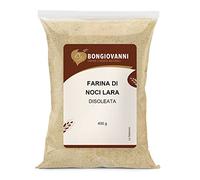 BONGIOVANNI FARINE E BONTA' NATURALI Arina di Noci Lara déshuilé (31% de protéines) 400g 0.40 kg