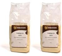 BONGIOVANNI FARINE E BONTA' NATURALI Farine de pois chiche 500 g sans gluten 0.50 kg (Lot de 2)
