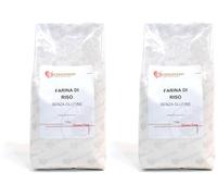 BONGIOVANNI FARINE E BONTA' NATURALI Farine de riz 1Kg BIO sans gluten 1.00 kg (Lot de 2)