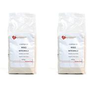 BONGIOVANNI FARINE E BONTA' NATURALI Farine de riz brun 500 g BIO sans gluten 0.50 kg (Lot de 2)