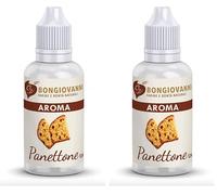 BONGIOVANNI FARINE E BONTA' NATURALI Panettone (arôme concentré) 10ml (Lot de 2)