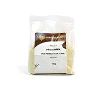 BONGIOVANNI FARINE E BONTA' NATURALI ProteinMix - Préparation pour pain et pizza protéinés sans sel - Faible en glucides 400 g