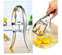 Bongles Oeuf Ouvreur Oeuf Cracker Coquille D'oeuf Briseur Coupe-ouf, Séparateur D'oeuf en Acier Inoxydable De Cuisine Outils