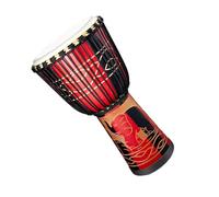 Bongo Drum - 8 Inch African Inspired Hand-Carved Drum, Professional Multti Colored Percussion Instrument | Musical Tool Artistic Music Decoration for Performances Stage Home Studio Practice Collection