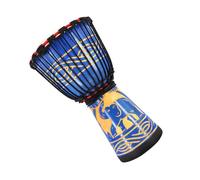 Bongo Drum, Bongo Drums Adultes, Drum sculpté à la main de 20,3 cm inspiré de multicolore | Instruments de percussion d'outils de musique pour performances, activités, leçons de musique