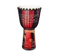 Bongo Drum Outil à percussion à main en bois, tambours pour cuir naturel | Ensemble de bongo acoustique portable, tambour professionnel en latin à main pour débutants e mus