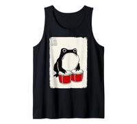 Bongo Drums Grumpy Frog Funny Kawaii Japonais Débardeur
