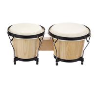 Bongo tambour pour, Bongos en bois,Tambour à main pour adultes | Bongos de 6 pouces et 7 pouces, instrument de percussion éducatif pour les adultes