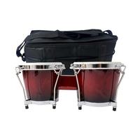 Bongos Bongo Drum Hand Beat Set Sac 7 pouces + 8