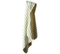 Bongusta - Kid's Naram Baby Towel - Serviette de plage - 80 x 80 cm - pure white / grass