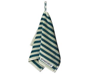 Bongusta - Naram Guest Towels - Serviette de plage - 30 x 50 cm - sea foam / deep teal