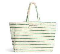 Bongusta - Naram Weekend Bag - Sac à bandoulière - pure white / grass