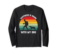 Bonheur C’est Marcher avec Mon Chien Nature Manche Longue