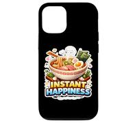 Bonheur instantané Ramen Nouilles Amant Cuisine Japonaise Blague Coque pour iPhone 12/12 Pro
