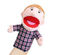 Bonhomme de famille préscolaire, Marionnettes à la main familières | Marionnettes jouets pour jeux de rôle - Bonhomme interactif de jeu de simulation, bonhomme en peluche pour raconter des histoires