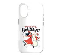 Bonhomme de Neige Dancing Into The Holidays Princesse Cadeau Homme Femme Coque pour iPhone 17