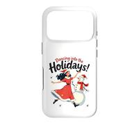 Bonhomme de Neige Dancing Into The Holidays Princesse Cadeau Homme Femme Coque pour iPhone 17 Pro