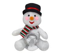 Bonhomme De Neige En Peluche - 9,45x7,48x9,8 Pouces Jouet Musical Pour Les Vacances, Chant, Danse, Peluche Décorative Souple Multifonction | Enfants 3 Ans Sur Décorations De Noël Ornements Pour