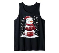 Bonhomme de Neige Football Noël Débardeur